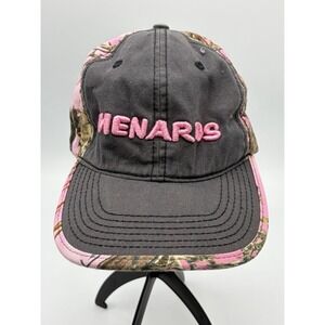 Menards Pink Timber Camouflage Ball Cap Hat Strapback OSFM